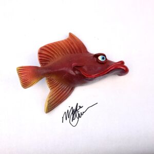 Flo-Mamma Red Lips - Fish Art
