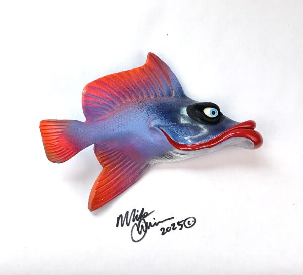 Flo-Mamma Red Lips - Fish Art