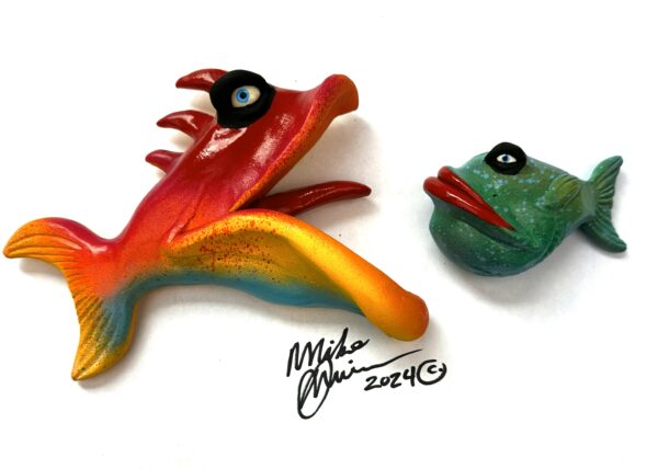 Combo!  East Side Louie and Grumpy Ted -Fish with Attitude