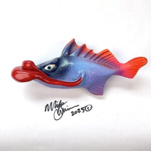 Red Lips Rosco Fish with Attitude