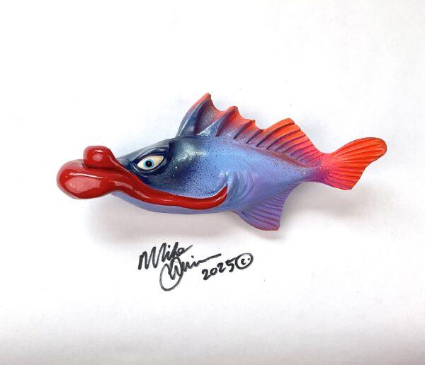 Red Lips Rosco Fish with Attitude