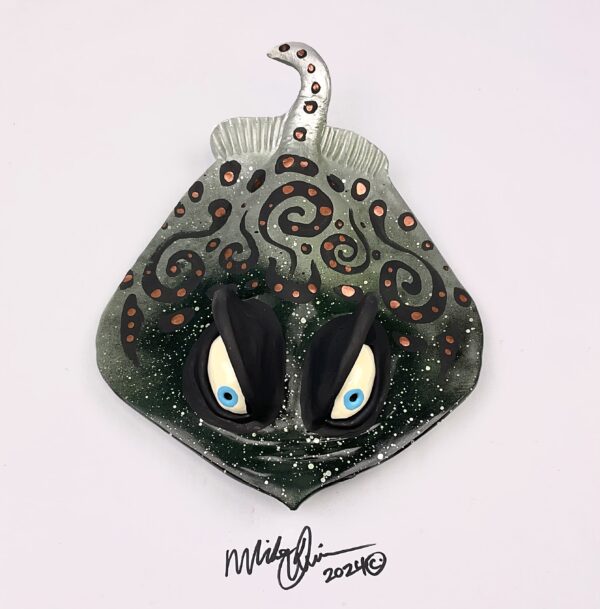 Oscar Stingray with Wild Pattern - Fish with Attitude
