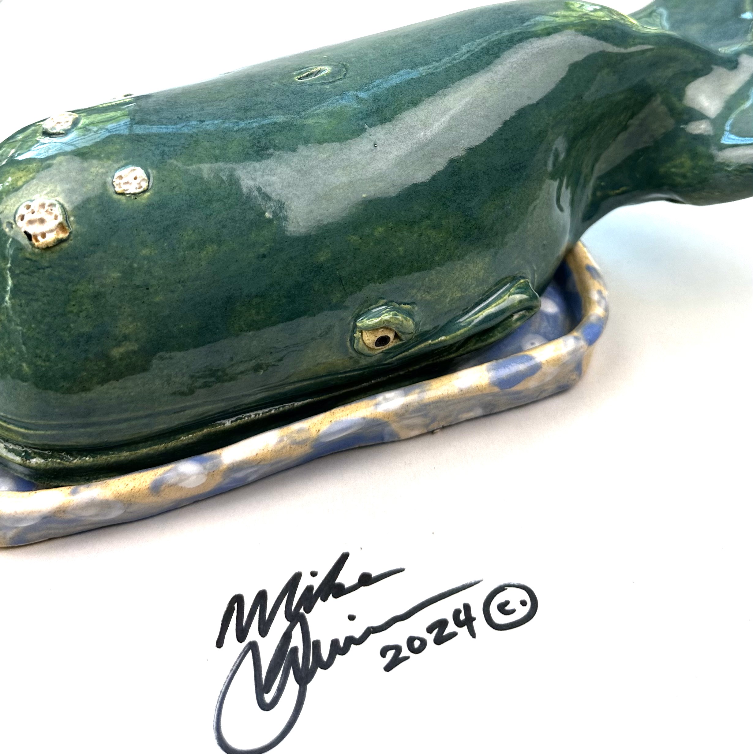 1lb. Butter Dish - Whale -Order yours Now!!!4-6 weeks delivery