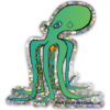 Octopus - Die Cut Sticker - Fish With Attitude