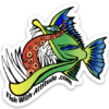 Fish - Die Cut Sticker - Fish With Attitude