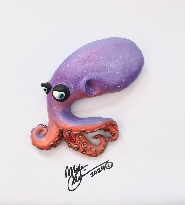 Groovy Bernie Octopus Fish with Attitude