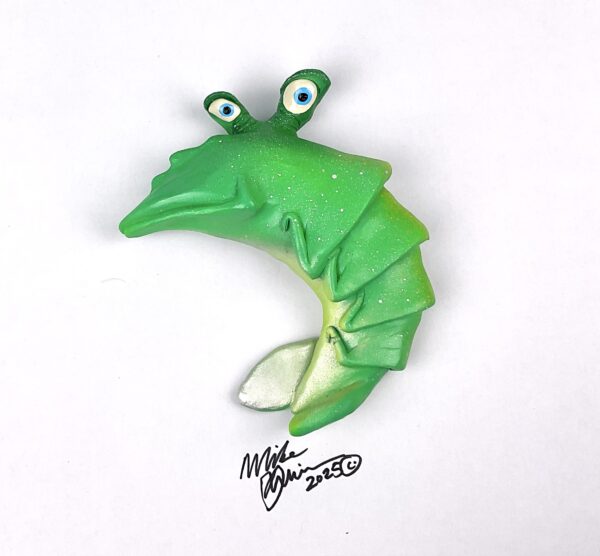 Hipster Shrimp Fish With Attitude