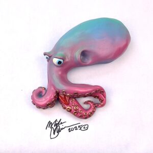 Groovy Bernie Octopus Fish with Attitude