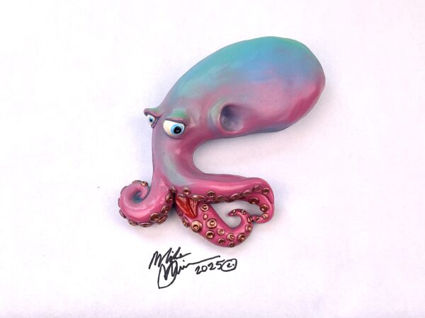 Groovy Bernie Octopus Fish with Attitude