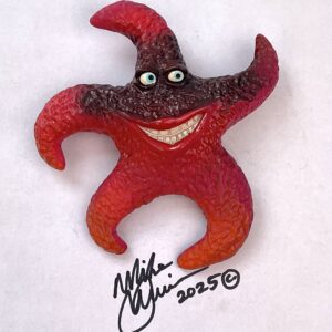 Bright Liberty Starfish Wall Art