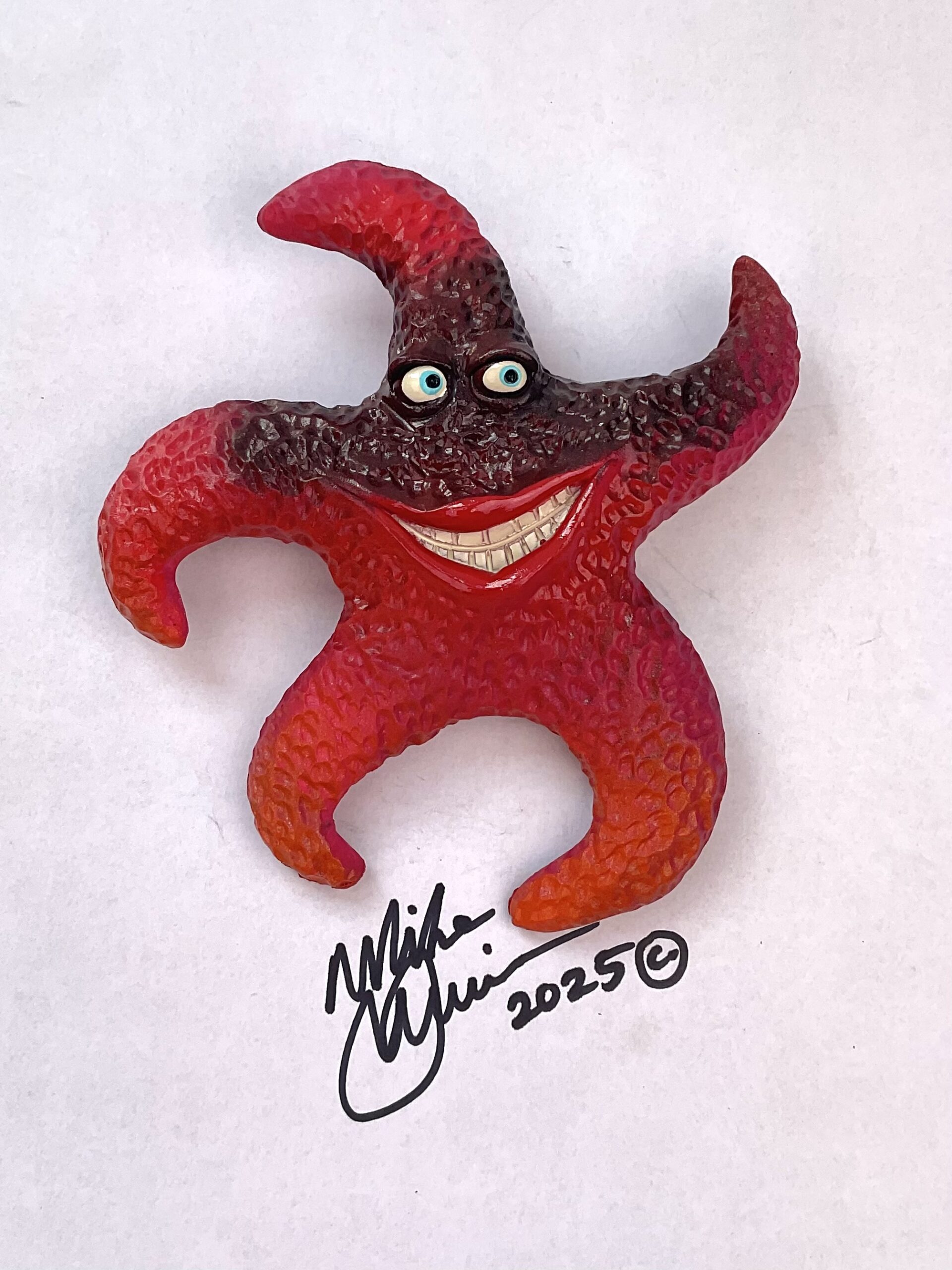 Bright Liberty Starfish Wall Art