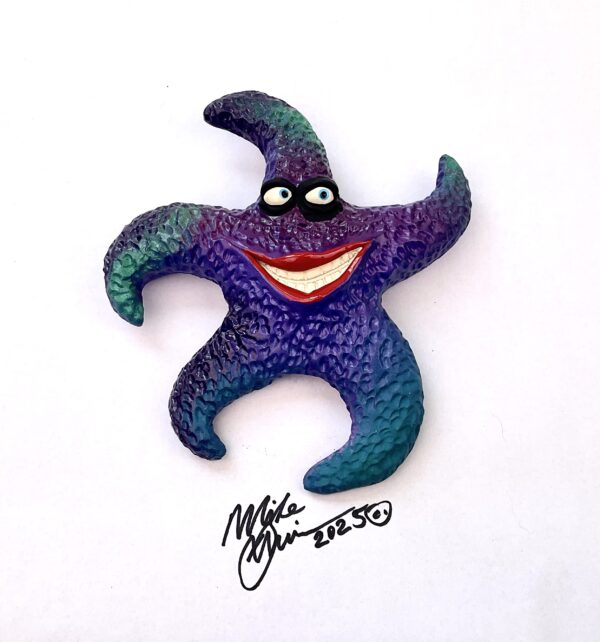 Bright Liberty Starfish Wall Art