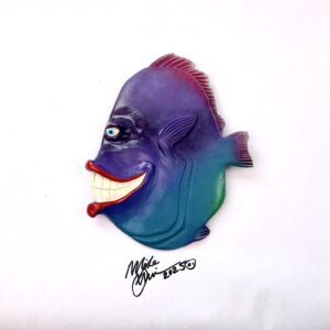 Wild Laughing Larry - Fish Art