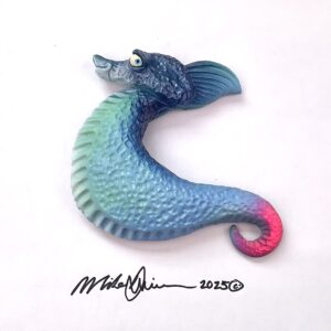 Amber Doodles -Seahorse - Artist Mike Quinn