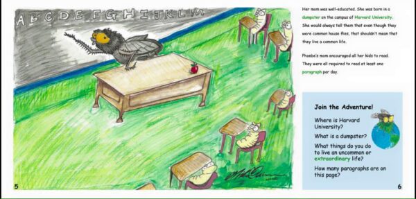 Fly Phoebe Fly!: A Mostly True Story Book by Mike Quinn - Image 3