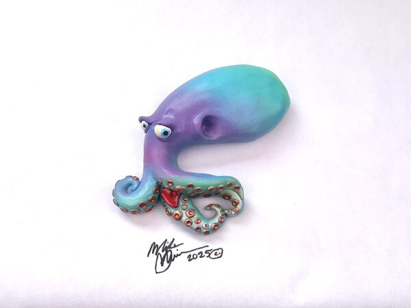 Groovy Bernie Octopus  - Fish with Attitude
