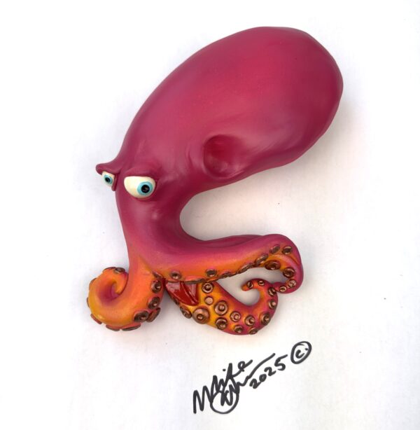 Groovy Bernie Octopus  - Fish with Attitude