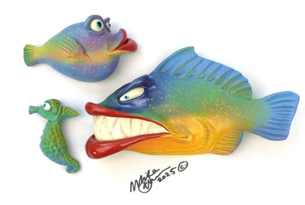 Dr. Billy Bunko, Ripster, and Super Sierra - Fish With Attitude
