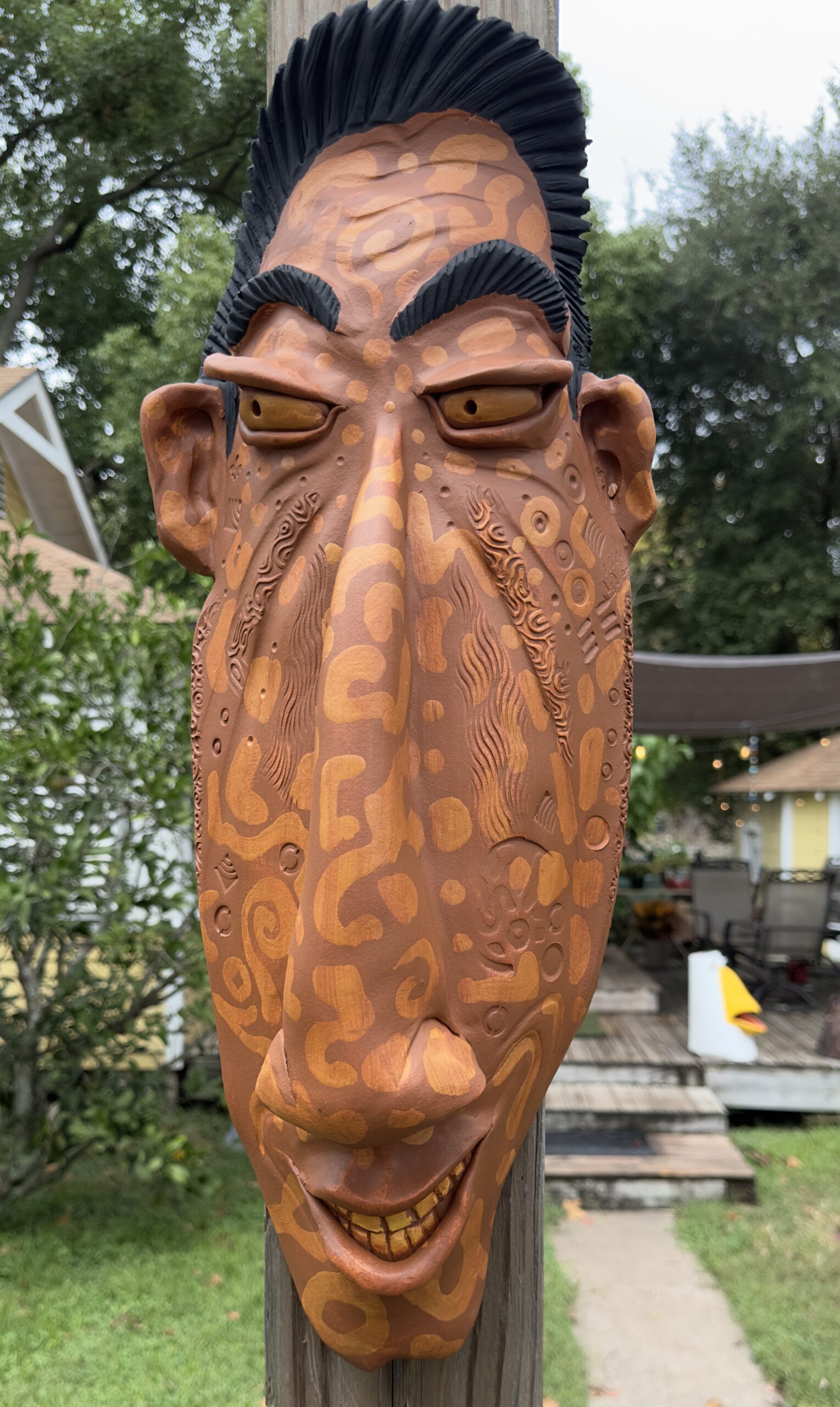 Large Tribal Mask "Pablito"