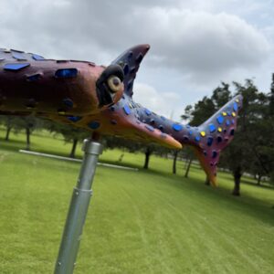 Hank the Hammerhead - Weathervane 4ft 6" long