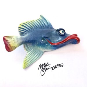 Flo-Mamma Red Lips - Fish Art