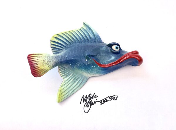 Flo-Mamma Red Lips - Fish Art