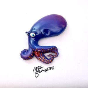 Groovy Bernie Octopus Fish with Attitude