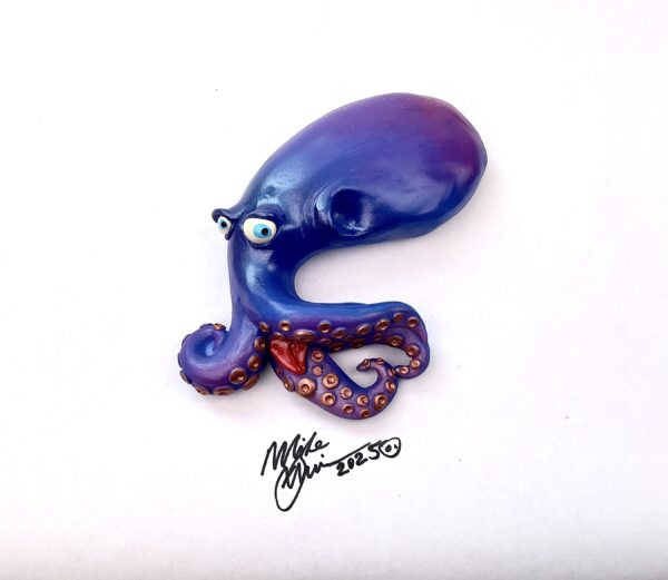 Groovy Bernie Octopus Fish with Attitude