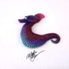 Amber Doodles -Seahorse - Artist Mike Quinn