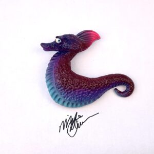 Amber Doodles -Seahorse - Artist Mike Quinn