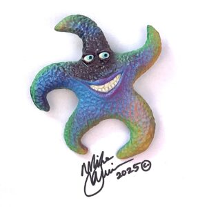 Bright Liberty Starfish Wall Art