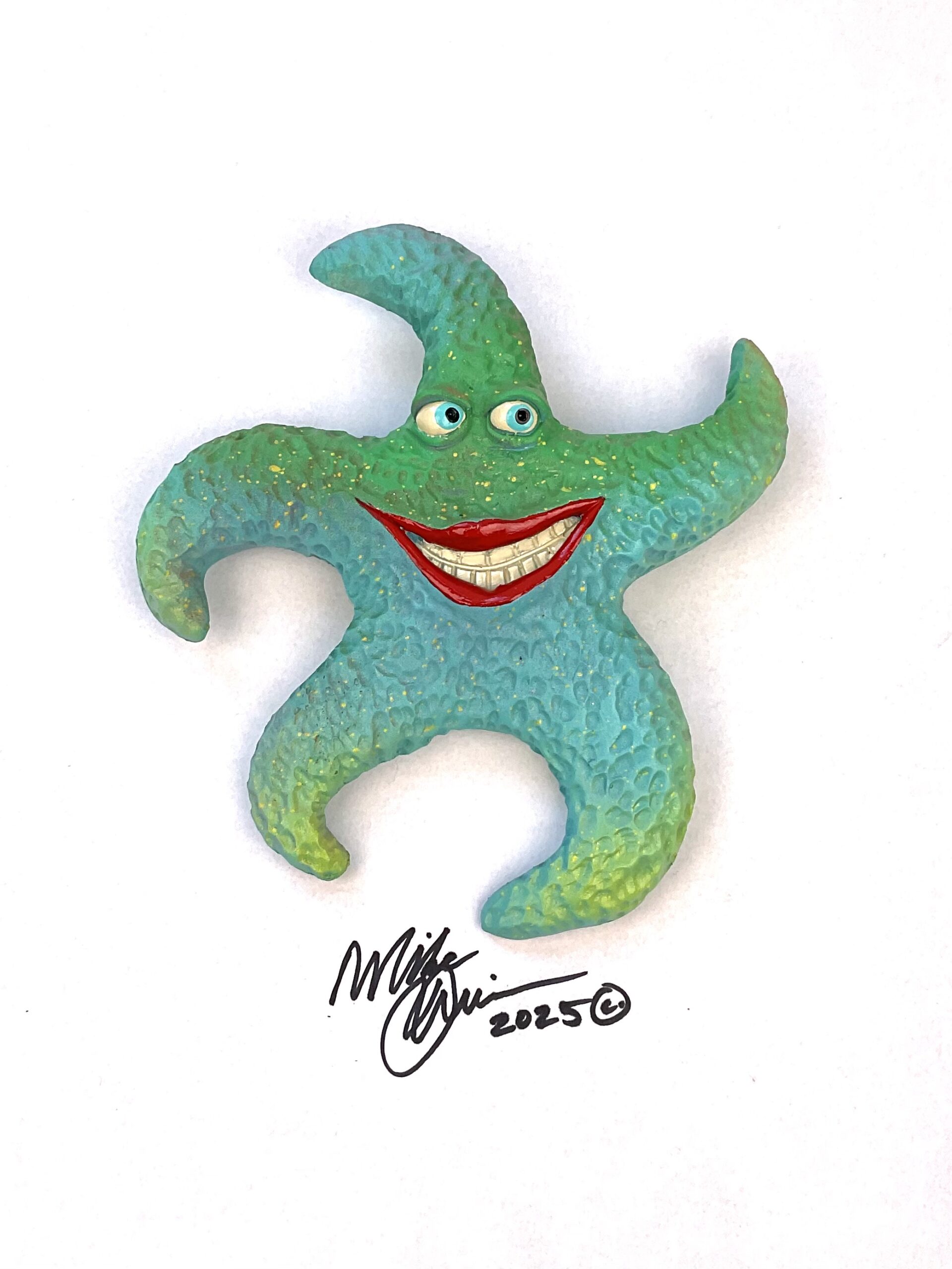 Bright Liberty Starfish Wall Art