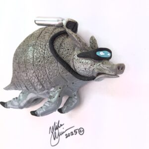 Arnold - Scuba Armadillo - Artist Mike Quinn