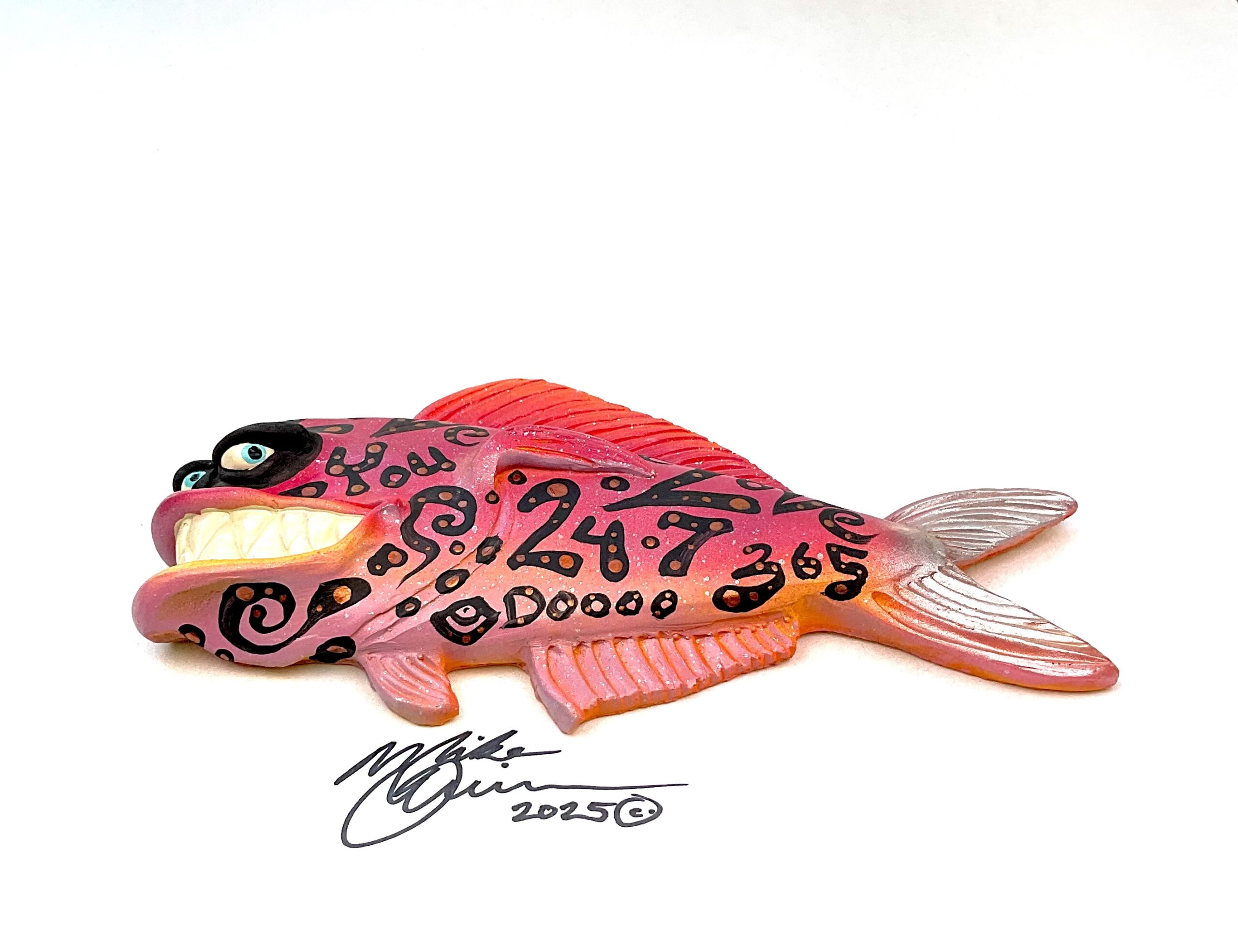 Toothy Uncle Charles Fish with Attitude - Image 3