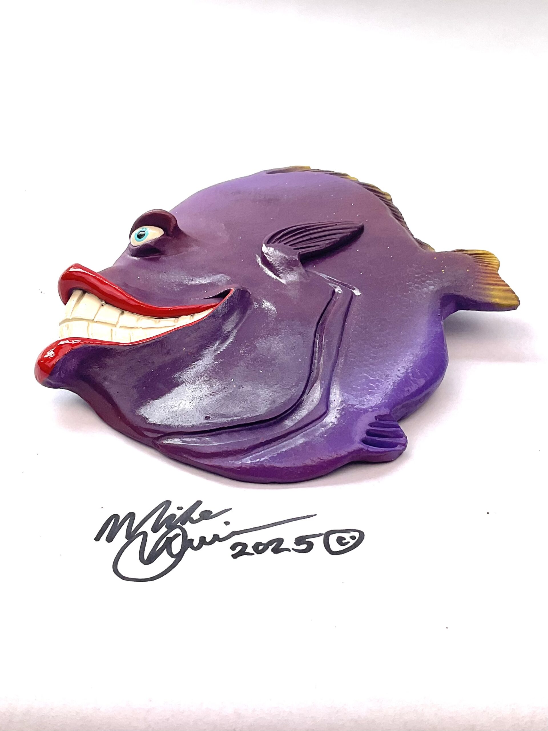 Wild Laughing Larry - Fish Art - Image 3