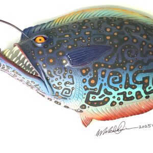 Aretha Monroe- XL Angler Fish**Pick up only**- Fish With Attitude