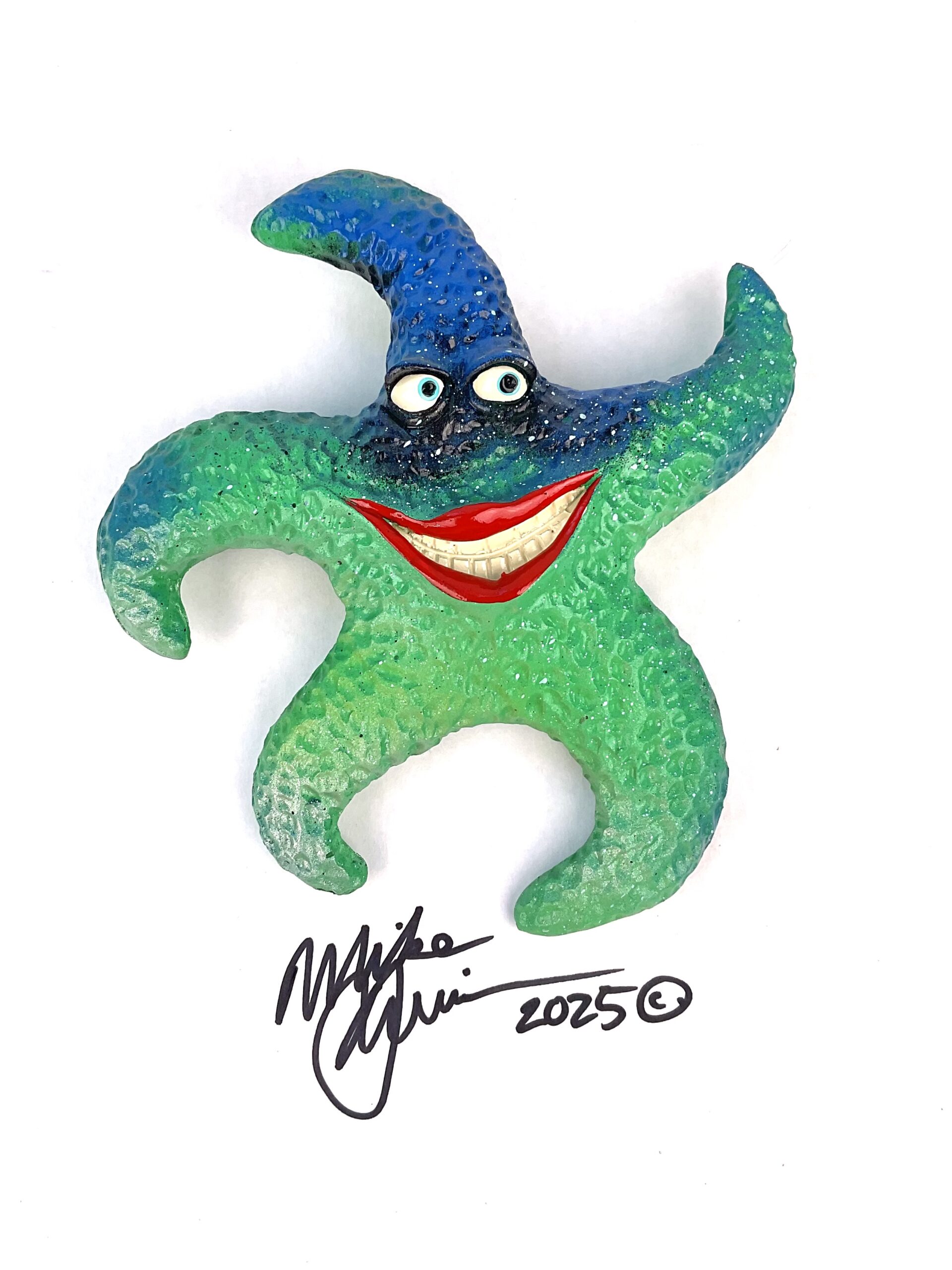 Bright Liberty Starfish Wall Art