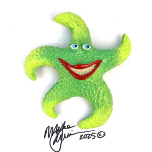 Bright Liberty Starfish Wall Art