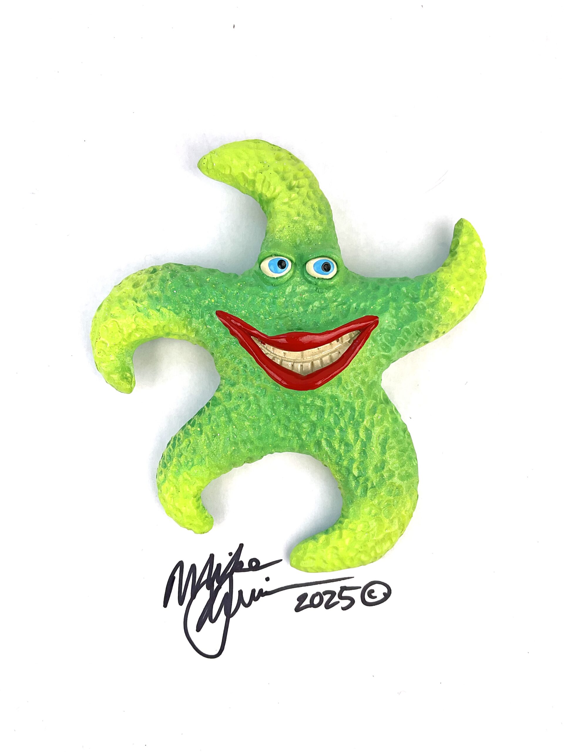 Bright Liberty Starfish Wall Art