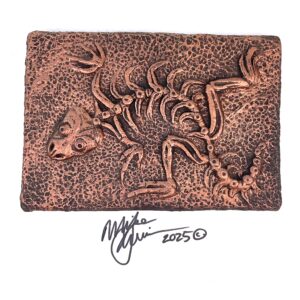 Lizza Dora Lizard Fossil by Mike Quinn