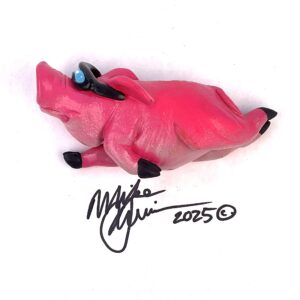 Little Tony Pepperoni - flying pig - Fish with attitude