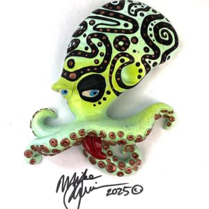 Patterned Mr. Poopy Octopus - Fish with Attitude