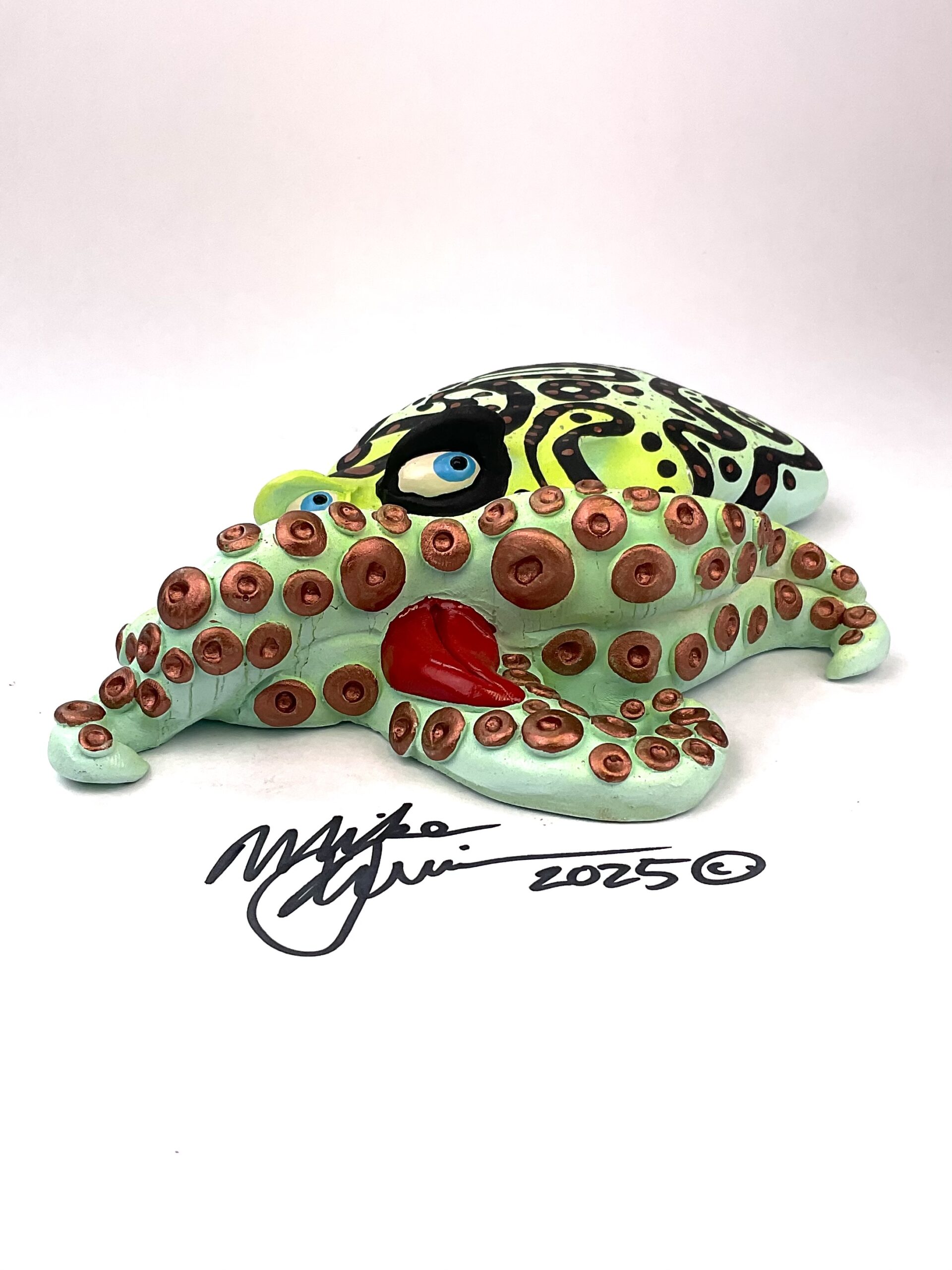 Patterned Mr. Poopy Octopus - Fish with Attitude - Image 3