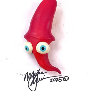 Snazzy Stinky Mel Squid Wall Art