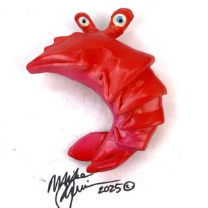 Hipster Shrimp Fish With Attitude