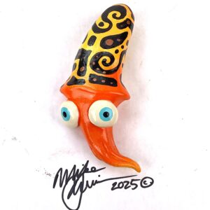 Snazzy Stinky Mel Squid Wall Art