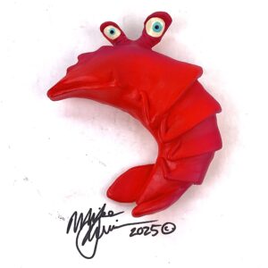 Hipster Shrimp Fish With Attitude