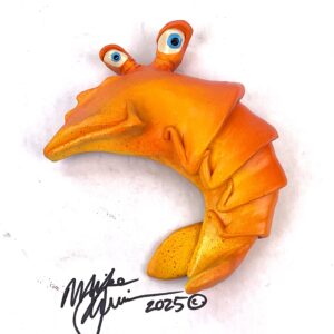 Hipster Shrimp Fish With Attitude