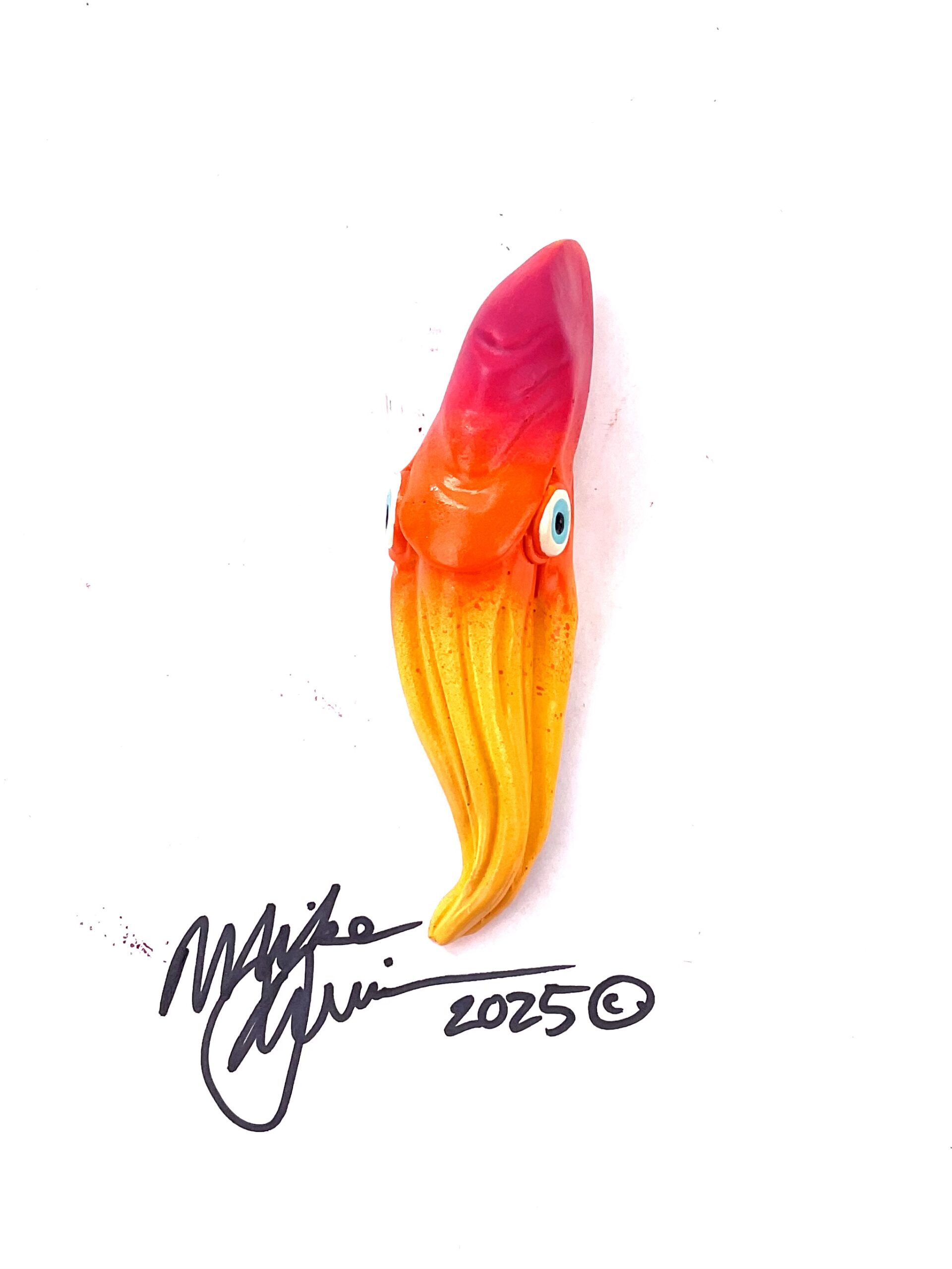 Ricky Bobby Squid Wall Art