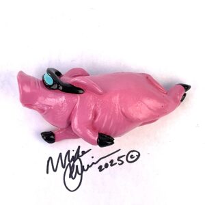 Little Tony Pepperoni - flying pig - Fish with attitude